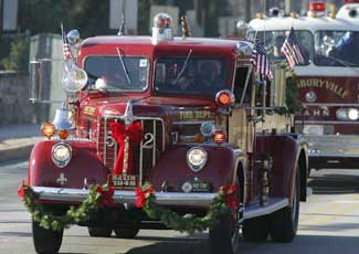 fire truck in parade